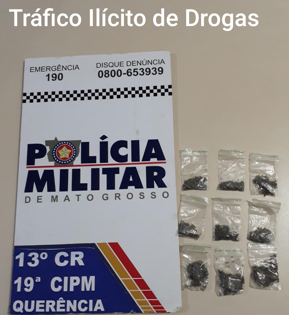 Photo of PM prende suspeito por tráfico ilícito de drogas em Querência MT