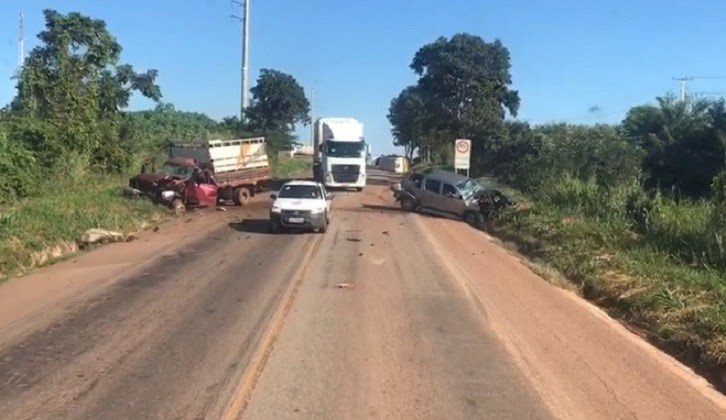 Photo of Duas pessoas morreram em um grave acidente entre Pedra Preta e Rondonópolis
