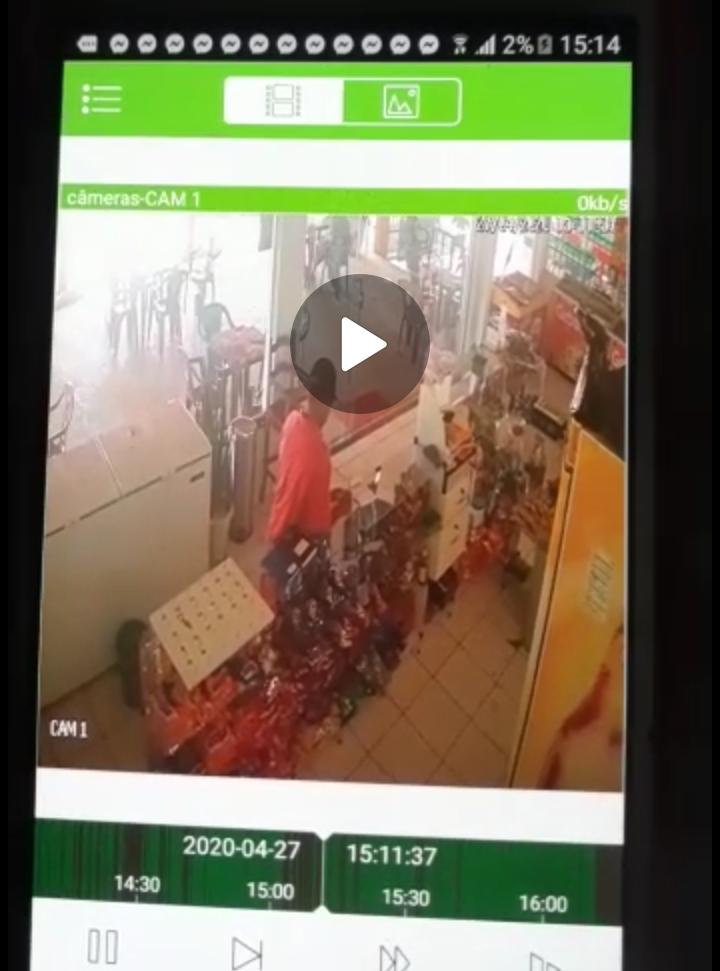 Photo of Vídeo mostra meliante furtando o caixa de uma lanchonete em Querência MT