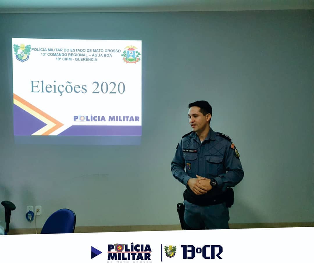Photo of Querência- Comandante da 19º CIPM realiza instrução acerca do pleito eleitoral 2020