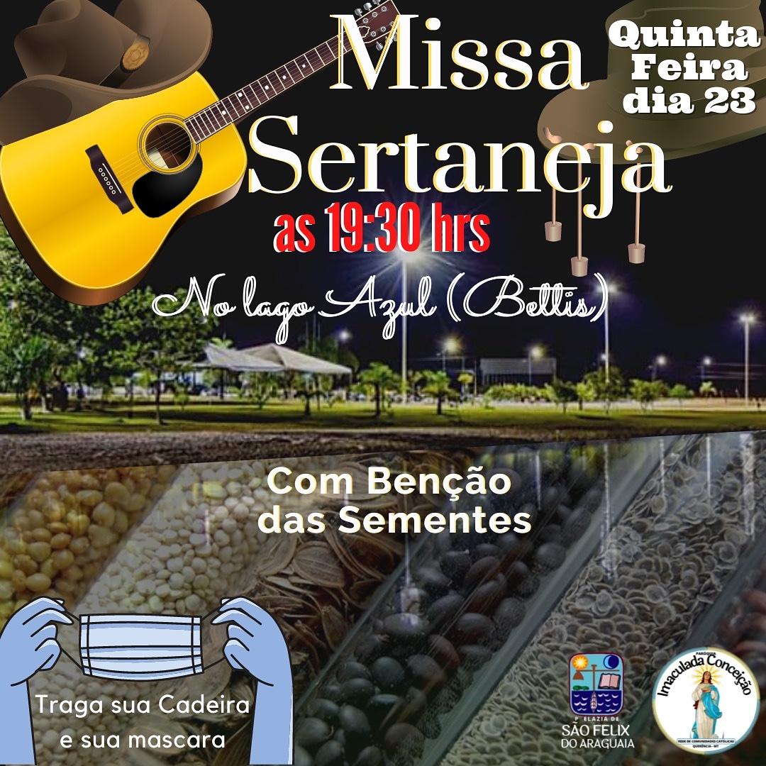 Photo of Querência – Missa Sertaneja será realizada no Lago Bets