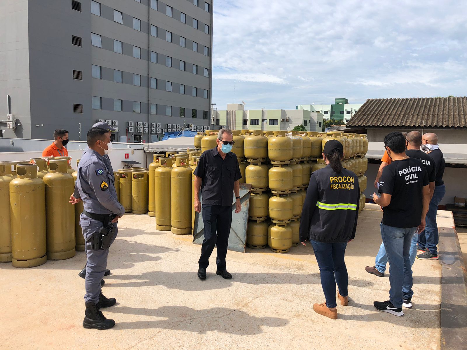 Photo of Sorriso- Ação conjunta flagra revenda de gás operando ilegalmente