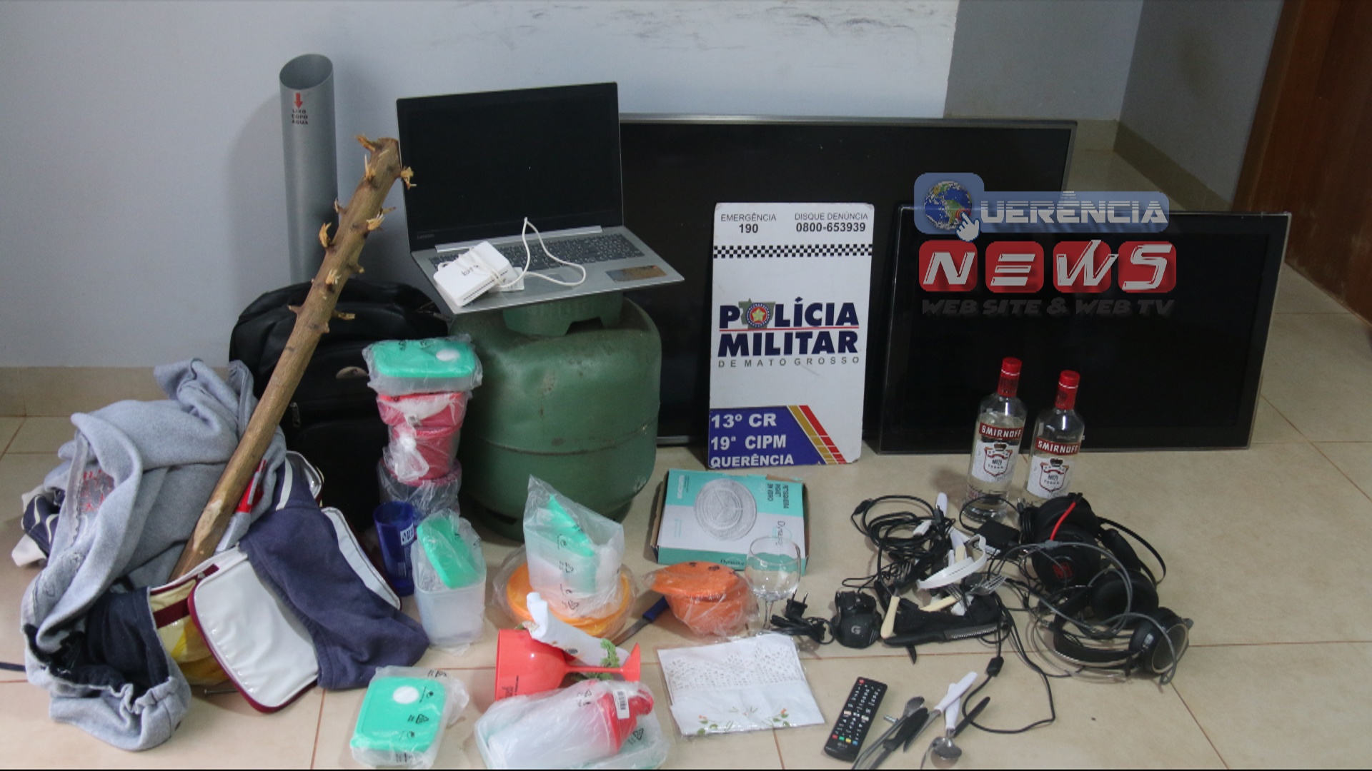 Photo of Querência-  “Abandono de furto” Polícia Militar apreende produtos de furto em construção