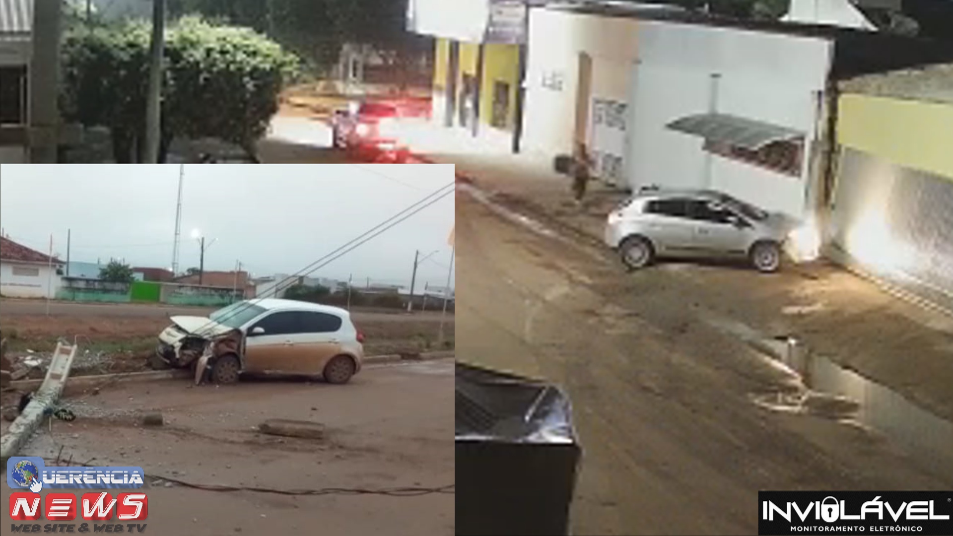 Photo of Querência- “Madrugada complicada para motoristas” Dois acidentes pela cidade