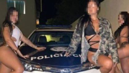 Photo of RJ – Corregedoria investiga foto com mulheres posando de biquíni ao lado de viatura