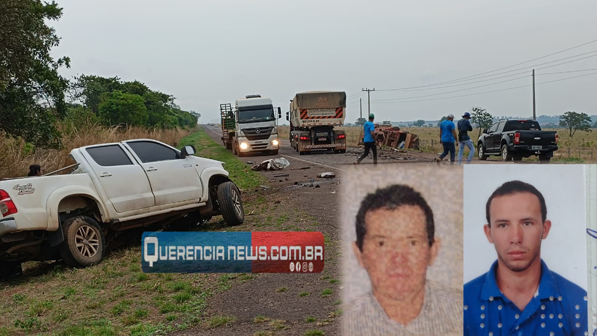 Photo of ATUALIZADA/ Acidente com duas vítimas fatais na BR-158 próximo a Ribeirão Cascalheira