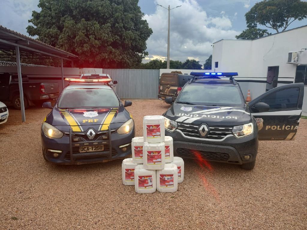 Photo of Querência – Polícia Civil apreende 400 litros de agrotóxico contrabandeado