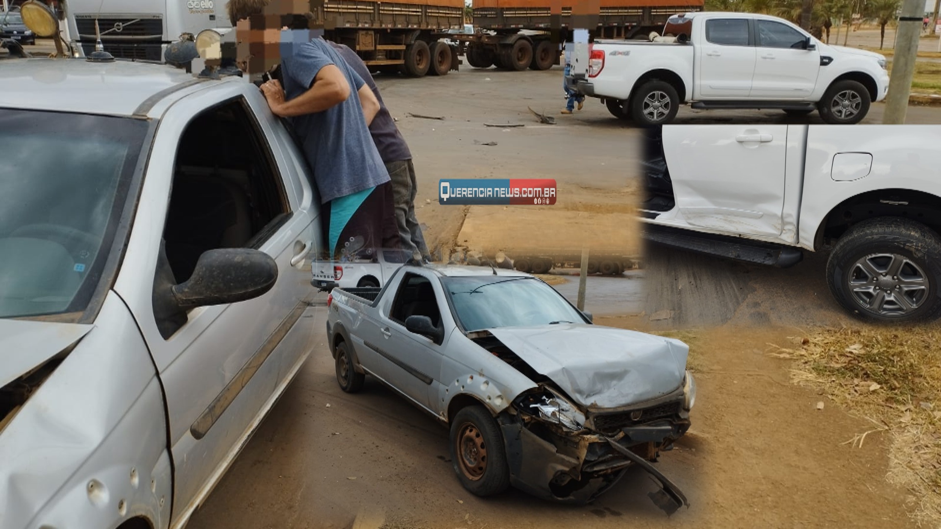 Photo of Querência- Acidente envolvendo dois veículos resulta em danos materiais