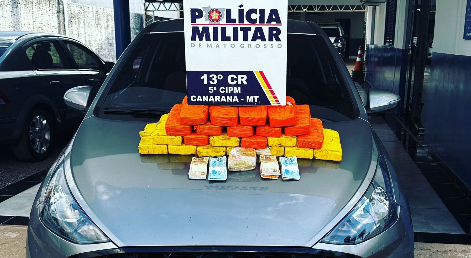 Photo of Canarana- Polícia Militar e Gefron apreendem 22 quilos de cocaína na MT-020