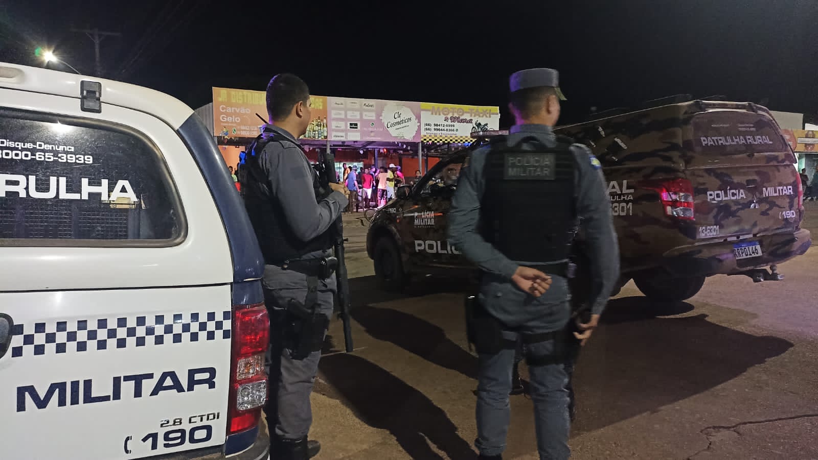 Photo of Querência – Polícia Militar presta apoio durante fiscalização em comércio noturno