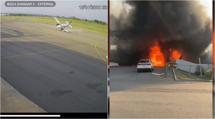 Photo of Aeronave explode, piloto e trabalhador morrem em Mato Grosso; empresários do agro estavam no avião