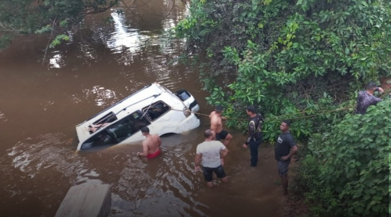 Photo of Pajero cai em rio e cinco membros de família mato-grossense morrem afogados