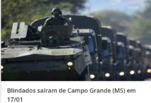 Photo of Exército finaliza envio de blindados a Roraima e reforça segurança na fronteira com Venezuela e Guiana