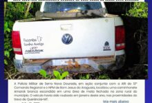 Photo of “Golpe do Seguro”: Polícia Militar recupera caminhonete que havia sido roubada em janeiro deste ano