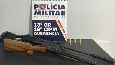 Photo of Homem é flagrado com espingarda após ameaçar genro de amigo em Querência