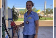Photo of Margarete Maria, a frentista de Confresa/MT que entrou para a história como a associada 100 mil da Sicredi Araxingu
