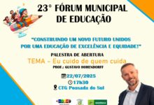 Photo of Fórum Municipal de Educação será realizado em Querência