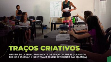 Photo of “Traços Criativos” movimenta recesso escolar com oficina de desenho em Querência