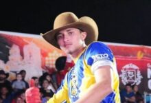 Photo of Cena inusitada transforma salva-vidas em estrela de rodeio em Mato Grosso
