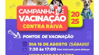 Photo of Campanha de Vacinação Contra a Raiva será realizada neste sábado em Querência 