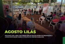 Photo of Agosto Lilás: Polícias Civil e Militar promovem palestra de conscientização sobre violência contra a mulher em Querência (MT)