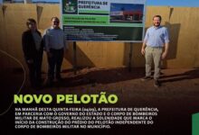Photo of Novo Pelotão do Corpo de Bombeiros começa a ser construído em Querência