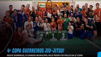 Photo of 4ª Copa Guerreiros de Jiu-Jitsu reúne atletas e emociona público no Ginásio Municipal Nilo Perin