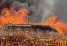 Photo of Incêndio atinge aldeia Tanguro em Querência (MT)