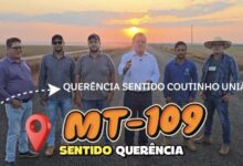Photo of Mais 2 km de asfalto são liberados na MT-109 em Querência