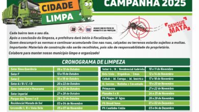 Photo of Campanha Cidade Limpa 2025: Ação de Limpeza Começa em Outubro