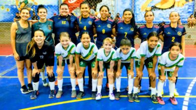 Photo of Sábado de emoção marca rodada do Campeonato Municipal de Futsal 2025 em Querência