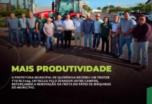 Photo of Entrega de trator reforça parceria entre Prefeitura de Querência e senador Jayme Campos