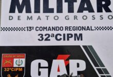 Photo of GAP da PM prende homem e retira arma de fogo de circulação em área turística de Nova Xavantina