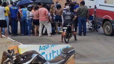 Photo of Acidente entre carro e motocicleta deixa ferido em Querência