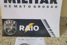 Photo of Força Tática/RAIO cumpre mandado de prisão em Água Boa