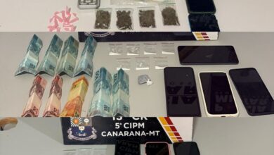 Photo of Operação Força Total fecha três pontos de tráfico e prende sete pessoas em Canarana (MT)