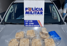Photo of Polícia Militar prende faccionado com oito quilos de entorpecentes em Bom Jesus do Araguaia