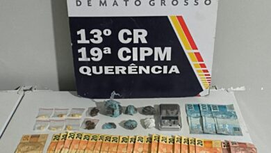 Photo of PM apreende drogas, armas artesanais e dinheiro durante ação em Querência