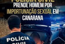 Photo of Homem é preso em flagrante por importunação sexual contra adolescente em Canarana