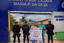 Photo of Policiais de Querência realizam palestras da Patrulha Maria da Penha em Bom Jesus do Araguaia