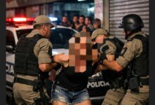Photo of Mulher é presa após tumulto em comércio, resistir à prisão e desacatar policiais no Setor Industrial