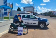 Photo of Polícia Militar localiza motocicleta com registro de furto e conduz dois suspeitos em Querência