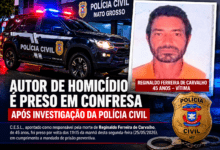 Photo of Autor de homicídio é preso em Confresa após investigação da Polícia Civil