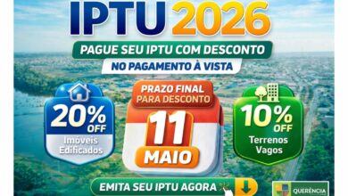 Photo of Prefeitura de Querência oferece desconto de até 20% no pagamento do IPTU 2026