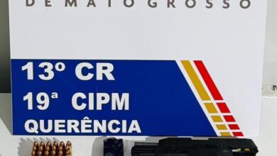 Photo of Polícia Militar apreende pistola calibre 9mm e conduz suspeito por posse irregular de arma em Querência