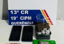 Photo of Polícia Militar prende envolvidos por tráfico de drogas e apreende entorpecentes em Querência