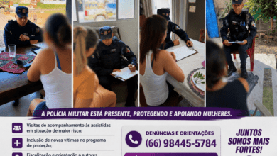 Photo of Patrulha Maria da Penha intensifica ações da Operação Escudo Feminino em Querência