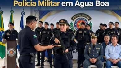 Photo of Major Thamires assume comando do 16º Batalhão da Polícia Militar em Água Boa