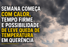 Photo of Semana começa com calor, tempo firme e possibilidade de leve queda de temperatura em Querência